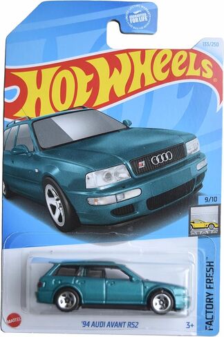 Hot Wheels '94 Audi Avant RS2, Factory Fresh 9/10 [Teal] 133/250 in Saudi Arabia