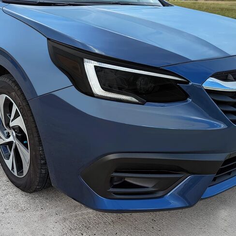 SlickMod PreCut Vinyl Smoke Tint for 2020-2022 Subaru Legacy Headlight (20% Dark Smoke, 2. Headlight Cutout) in Saudi Arabia