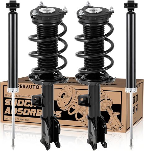 4PCS Front ＆ Rear Pair of Complete Struts & Coil Springs Compatible for 2016-2020 Kia Sorento, Replace 1333971L 1333971R 259290 in Saudi Arabia