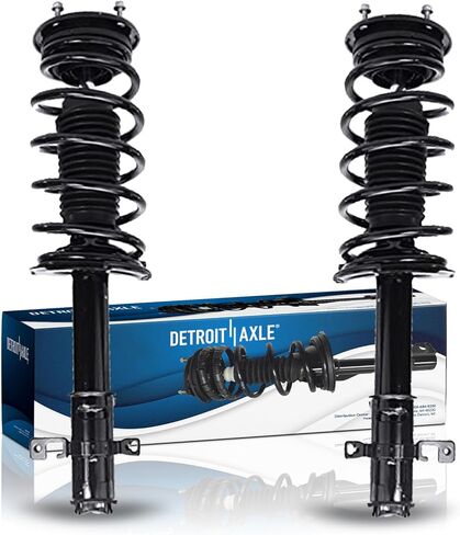 Detroit Axle - 2 Front Struts for 2007-2010 Ford Edge Lincoln MKX 2008 2009, Pair Struts w/Coil Spring Assembly Replacement Quick Install Ready Strut Shock Assembly in Saudi Arabia