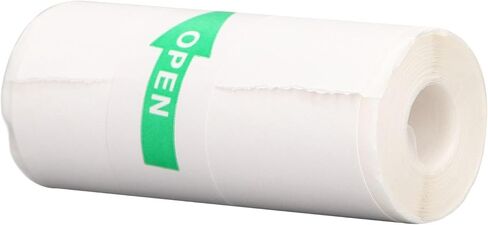 Thermal Printer Paper, Sticker Printer Paper, 10 Roll 57x25mm Portable Self Adhesive Mini Printing Paper Thermal Paper Rolls for Label Wrong Questions Photo in Saudi Arabia