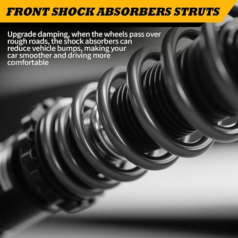 2PCS Front Shock Absorbers Struts w/o EDC Compatible with F30 318i 320i 328i 328d 330i 335i 340i RWD 2011-2018 F32 F33 F36 428i 430i 435i 2014-2020 31316873798 31316883328 Suspension Kit in Saudi Arabia