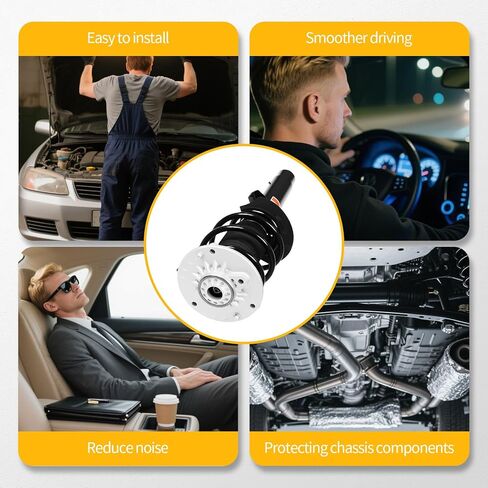 2PCS Front Shock Absorbers Struts w/o EDC Compatible with F30 318i 320i 328i 328d 330i 335i 340i RWD 2011-2018 F32 F33 F36 428i 430i 435i 2014-2020 31316873798 31316883328 Suspension Kit in Saudi Arabia