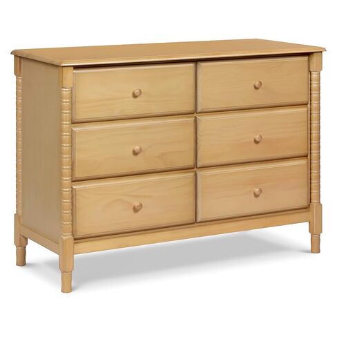 DaVinci Jenny Lind Spindle 6-Drawer Dresser in White in Kuwait