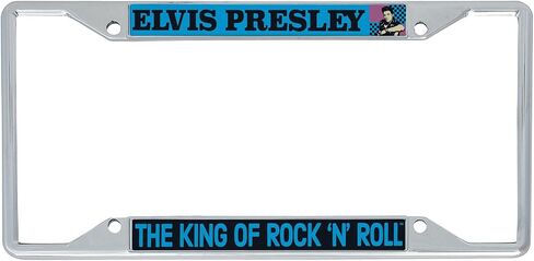 Desert Cactus Elvis Presley Car Accessories Metal License Plate Frame and Tag Holder for Front or Rear of Car (Style 2) in Saudi Arabia