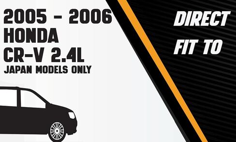 العادم الشمالي الشرقي | أنبوب مرنان العادم من الفولاذ المقاوم للصدأ متوافق مع Honda CRV 2005-2006 2.4L | تتضمن مجموعة الحشيات والمشبك ومسامير الزنبرك مجانًا | قطع غيار السيارات | نماذج اليابان in Saudi Arabia