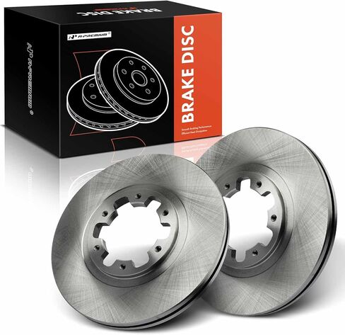 A-Premium 11.81 inch (300mm) Front Vented Disc Brake Rotors Compatible with Select Nissan and Infiniti Models - Pathfinder 1998-2004, QX4 1998-2003, 2-PC Set in Saudi Arabia