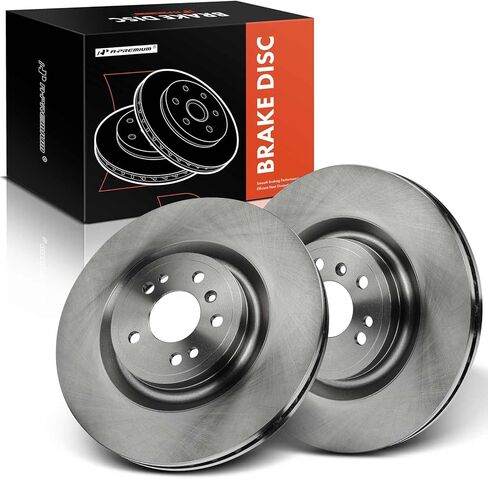 A-Premium 13.78 inch (350mm) Front Vented Disc Brake Rotors Compatible with Select Mercedes-Benz Models - W166 Series GL350 2013-2016, GL450 2014, GLS450 2017-2019, ML350 2012-2015, ML400, 2-PC Set in Saudi Arabia