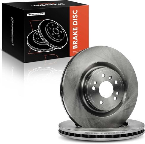 A-Premium 13.78 inch (350mm) Front Vented Disc Brake Rotors Compatible with Select Mercedes-Benz Models - W166 Series GL350 2013-2016, GL450 2014, GLS450 2017-2019, ML350 2012-2015, ML400, 2-PC Set in Saudi Arabia
