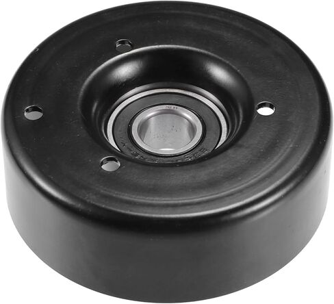 uxcell Belt Tensioner Pulley Assembly Accessory Tightener Pulley No.1192001470 for Mercedes-Benz SLK 230 1998-2004 Black Metal in Saudi Arabia