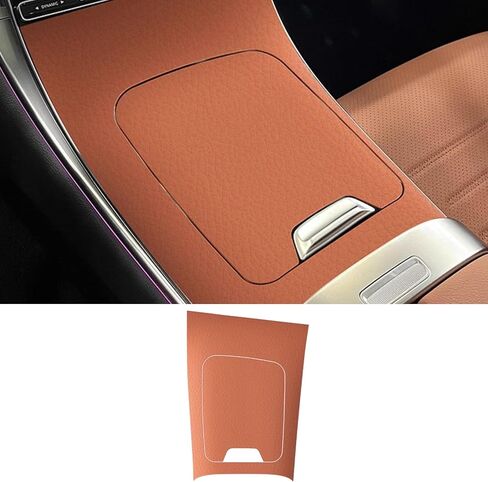 غطاء حماية من السيليكون لوحدة التحكم المركزية في السيارة لسيارة 2025 Mercedes Benz GLC 300 مع GLC 300L 260L X254 GLC260 GLC300 GLC300e GLC43 AMG 2023 2024-برتقالي in Kuwait