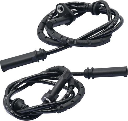 2Pcs Rear Left and Right Abs Wheel Speed Sensor Compatible with BMW X5 X6 34526771777 Als1787 07 08 09 10 11 12 13 14 15 16 17 18 19 2007 2008 2009 2010 2011 2012 2013 2014 2015 2016 2017 2018 2019 in Saudi Arabia