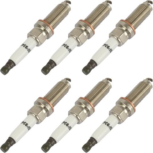 ECCPP Platinum Iridium Spark Plugs 93476 for Land Rover Range Rover 2014-2019,Discovery 2017-2020,Range Rover Sport 2014-2019,Range Rover Velar & for Jaguar F-Pace,XF,XJ,XE pack of 6 in Saudi Arabia