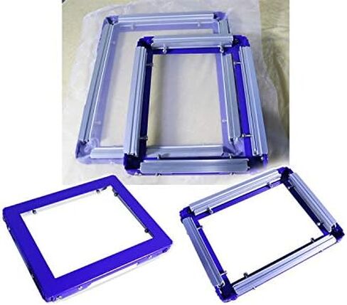 TECHTONGDA 9x12 بوصة إطار الشاشة شبكة طباعة الشاشة الحريرية شبكة تمتد الإطار الغراء الحرة تمتد إطار الشاشة in Kuwait