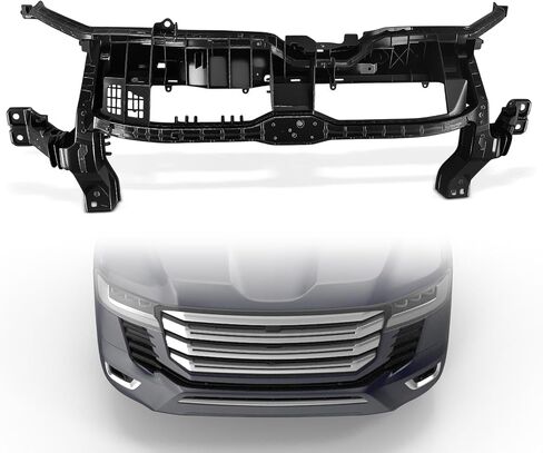 دعم الرادياتير المركزي YHTAUTO مناسب لسيارة Ford Transit-150 Transit-250 Transit-350 Transit-350 HD 2015-2021 تم تصميمه حتى يناير 2022، مجموعة دعم قلب الرادياتير من البلاستيك مع الفولاذ in Saudi Arabia