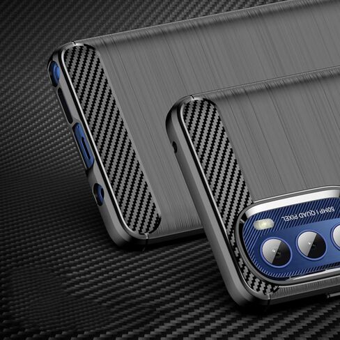 Motorola Moto G Stylus 5G 2022 case, with HD Screen Protector, Fashion Non-Slip Shock-Absorption Flexible TPU Bumper Soft Rubber Protective Phone Case Cover, Black in Kuwait