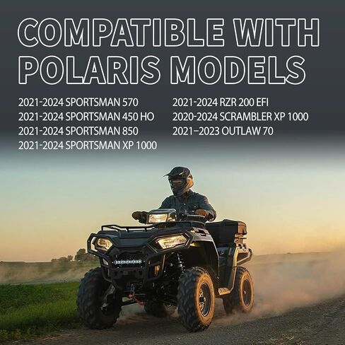 مفتاح إشعال 4017237 لسلسلة Polaris ATV Outlaw 70، 2021-2024 Sportsman 450 570 850 XP1000 (4-Pin، 3-Posotion) in Saudi Arabia