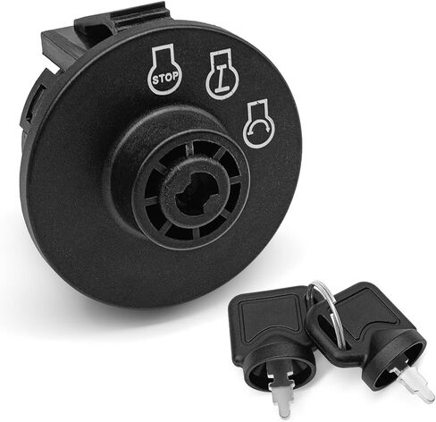 مفتاح إشعال جزازة الركوب، متوافق مع TimeCutter ZS، Quest، Next Lazer Z، سلسلة SS، Exmark Lazer Z، Toro Z Master، 3 Postion Lawn Mower Switch استبدال OE #137-4100، 117-2221 in Saudi Arabia