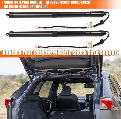 Tailgate Trunk Lift Support Strut Compatible with R AV4 2019-2022 6891042060 6892042020 Electric Rear Liftgate Hatch Door Shock Strut in Saudi Arabia