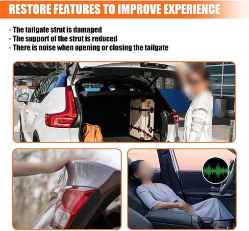 Tailgate Trunk Lift Support Strut Compatible with R AV4 2019-2022 6891042060 6892042020 Electric Rear Liftgate Hatch Door Shock Strut in Saudi Arabia