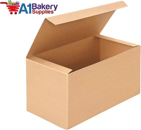 Kraft Gift Boxes 10 Pack (12 x 6 x 6) in Kuwait
