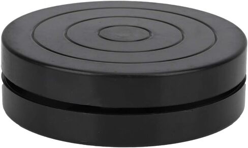Soft Clay Turntable Pottery 4.53 Inch Double Side Plastic Ceramic Wheel Manual Rotation Table for Ceramic Sculpture in Saudi Arabia