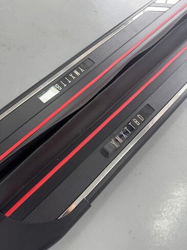 2 قطعة لوحة الجري بدواسات جانبية Nerf Bar يناسب تويوتا جراند هايلاندر 2024 2025 2026 (مع قوس) in Saudi Arabia