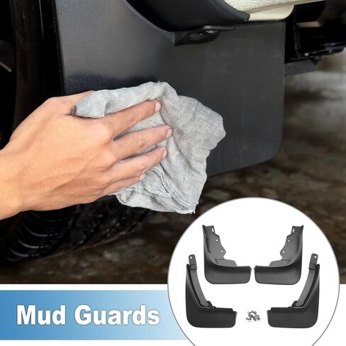 Mud Flap Splash Guard with Mount Accessories Front & Rear Side Mud Guard for Lincoln Corsair 2020-2023 (Set of 4) in Saudi Arabia