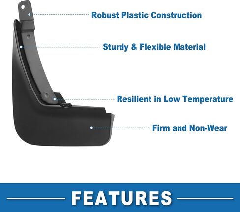 Mud Flap Splash Guard with Mount Accessories Front & Rear Side Mud Guard for Lincoln Corsair 2020-2023 (Set of 4) in Saudi Arabia