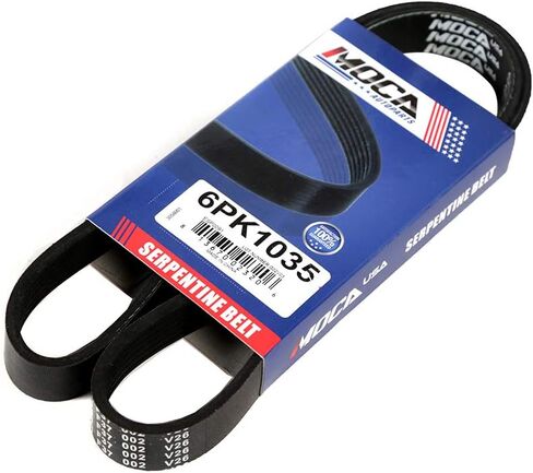 MOCA 6PK1035 4PK880 Serpentine Belts Fit 2004-2006 for Lexus ES330 3.3L & 1999-2006 for Toyota Camry 3.0L & 2004-2010 for Toyota Highfor Lander 3.3L in Saudi Arabia