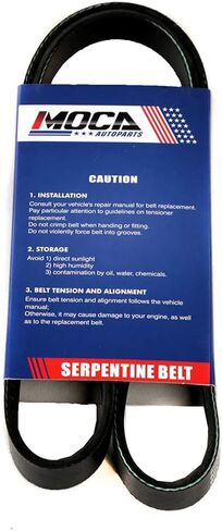 MOCA 6PK1035 4PK880 Serpentine Belts Fit 2004-2006 for Lexus ES330 3.3L & 1999-2006 for Toyota Camry 3.0L & 2004-2010 for Toyota Highfor Lander 3.3L in Saudi Arabia