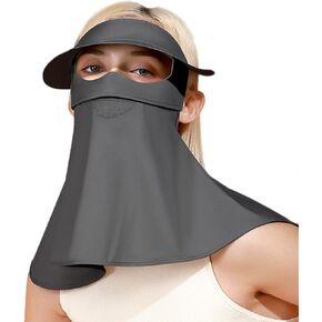 Sun Protection Face Mask, Ice Silk Sunscreen Face Mask, Neck Gaiter, Breathable Face Cover for Summer Outdoor Activities
