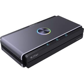 EZCast CatchU Capture Card, Plug and Record Your Mobile Gameplay, Capture and Record Gameplay to USB, 4K60 Pass-Through, 1080p60 UVC Stream, Support Smartphone, Xbox, PS5, Nintendo Switch