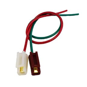 A-Team Performance - 170073 Pigtail Harness Cable Wires for HEI Distributor Battery and Tachometer Wiring - 12V Ignition Coil and Tach Wire Connector Accessories 11" Red and Green