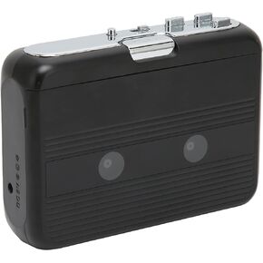 Portable Cassette Player, Bluetooth Tape Player FM Radio Stereo, Walkman Cassette Tape Player/Recorder with Headphone, Auto Reverse Function(White)