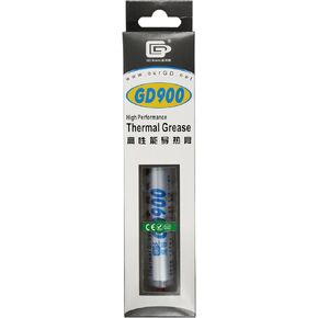 Net Weight 30 Grams Syringe with Bag Packaging Gray GD900 Thermal Conductive Grease Paste Silicone Compound Heat Sink Cooler BX30 (GD900-BX30*1 Piece)
