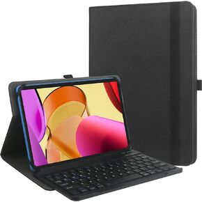 KuRoKo 9",9.7",10.1",10.5",10.9",11" Universal Tablet Case with Keyboard, Tablet Case with Removable Wireless Bluetooth Keyboard & Pen Holder for iPad, Samsung, Pixel, Other 9-11 inch Tablet