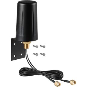 Eifagur 9dBi WiFi 6 6E Tri-Band 2.4GHz + 5 GHz + 6GHz Wall Mount WiFi Antenna for WiFi 6 6E Router Hotspot PC Desktop Computer PCI-E WiFi Network WiFi 6E Card Reolink Security Camera Signal Booster