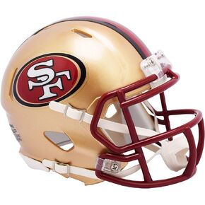Riddell San Francisco 49ers 1996-2008 Throwback Speed Mini Helmet