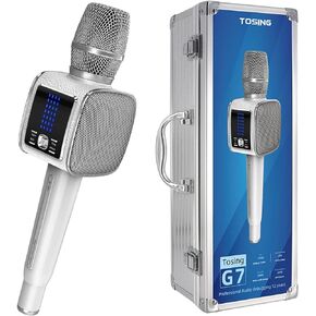 TOSING G7 Professional Karaoke Machine for Adults/Kids Karaoke Microphone,Portable Bluetooth PA System Speaker,Mixer Karaoke Machine for Tv,Cell Phone,Pc,Car,Tablets
