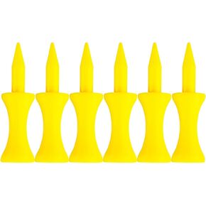 FINGER TEN Golf Step Down Plastic Castle Tees Value 80/120 Count Colored Bulk, Unbreakable Tee Size 2 3/4 2 1/4 1 3/4 1 1/2 2 Inch, Long Short Color Pack for Men Women Kids