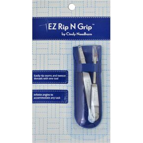 Cindy Needham EZ Rip N Grip tweezer and Seam Ripper