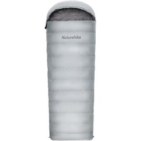 Naturehike Ultralight Down&Cotton 670FP Thicken Waterproof Skin-Friendly Sleeping Bag, Warm&Cold Weather 3-4 Season for Adults&Kids for Indoor&Outdoor for Hiking, Camping, Climbing, Backpacking