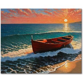 Rebotipy Flowers Paint by Numbers for Adults, Colorful Flowers Paint by Numbers Kits with 3 Paintbrushes and Acrylic Pigment, 16X20 Inch Flameless Paint by Numbers Kit for Adults Kids Friends Family