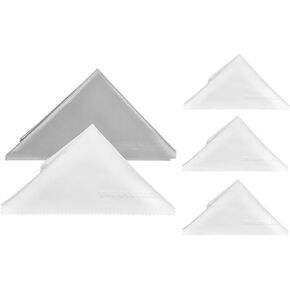 Twinpopulus Extra Large Microfiber Cleaning Cloths For Computers, Laptops, TV Sets, Cellphones, Tablets, Camera Lenses, As Well As Eyeglasses And Other Delicate Surfaces