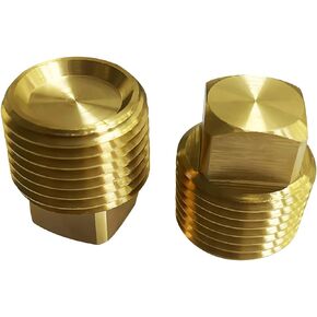 SEASAIL 1/2" NPT Brass Boat Hull Spare Garboard Drain Plug,Solid Brass Drain Plugs commonly Used in Boat Hulls.