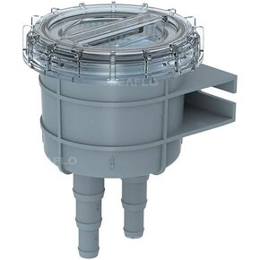 SEAFLO Raw Cooling Water Intake Basket Strainer for Seawater Marine & Boat