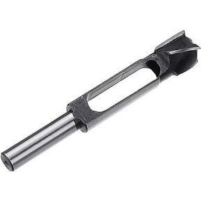 Dtacke Wood Plug Hole Cutter Tenon Dowel And Plug Drill Woodworking Cutter (15mm Drill inner bore)