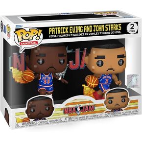 Funko Pop! NBA JAM: Knicks - Patrick Ewing and John Starks 2-Pack