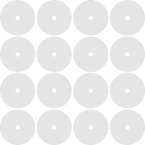 ZS 50Pcs Silicone Healing Non Pull Piercing Discs for Piercing Bump, Clear Disc Pads Stabilizer Plastic Earring Backs Stopper, 3/7/9mm Earlobe Support Patches